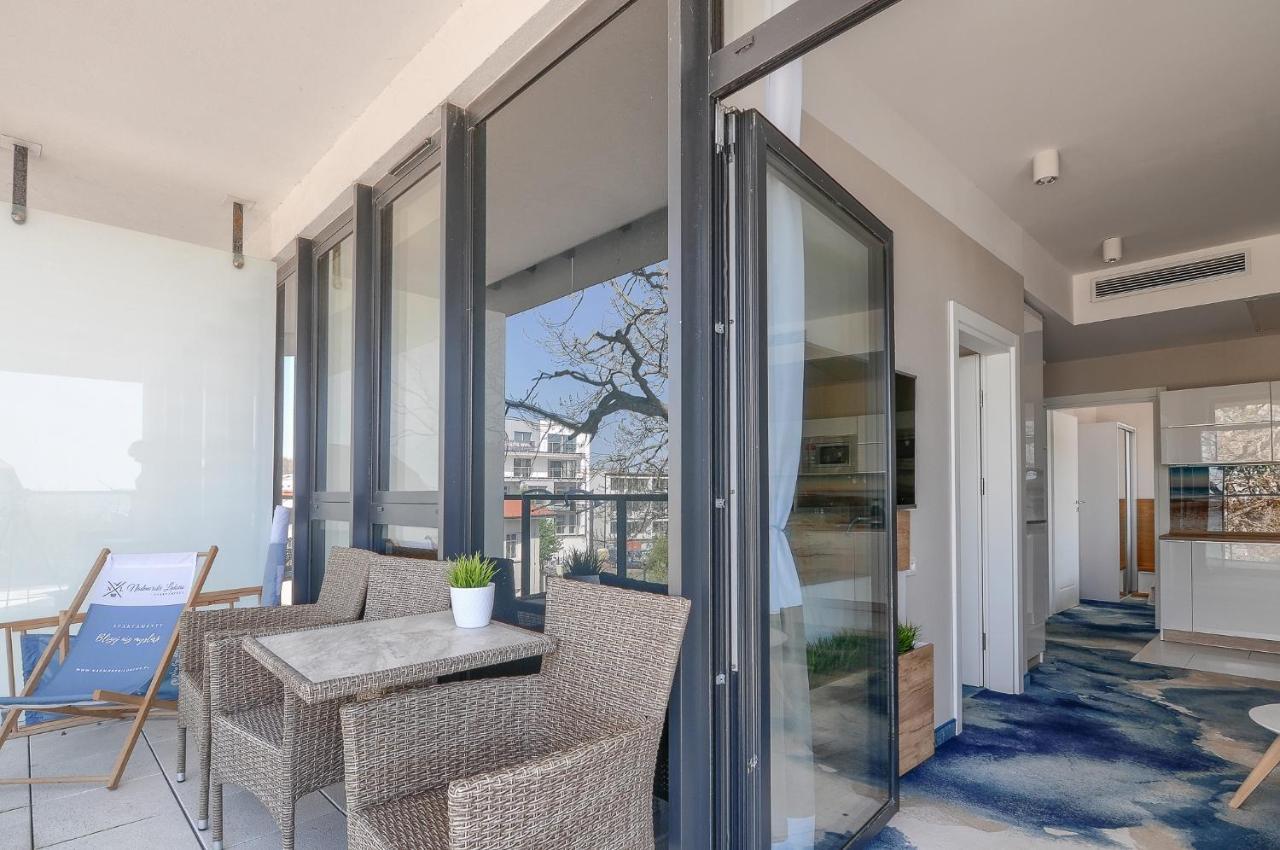 Apartament Z Widokiem Na Morze - Nadmorski Luksus Apartamenty Ustronie Morskie Bagian luar foto